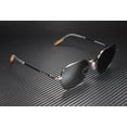 thumbnail image 3 of Ermenegildo Zegna Smoke Mirror Geometric Men's Sunglasses EZ0174 08A 53, 3 of 5