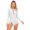 White, variant on Alvivi Women Figure Ice Skating Fringed Leotard Sheer Mesh Long Sleeve Lyrical Dance Bodysuit Black XL