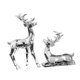 thumbnail image 5 of Adorno de animal óptico acrílico ciervo transparente Strade Fareast Limited, 5 of 8