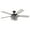 Black / Industrial Shade, variant on Honeywell Carnegie Ceiling Fan, Quiet Motor and Remote Control, 52", Matte Black
