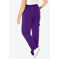 thumbnail image 2 of Woman Within Plus Size Better Fleece Cargo Sweatpant (Petite & Tall Available), 2 of 6