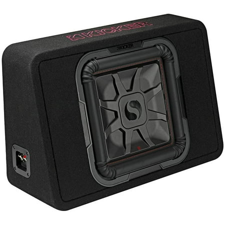 UPC: 0713034000402 | Kicker TL7T Single 12 Inch 2 Ohm Solo Baric Subwoofer in Enclosure for Car Audio