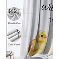 thumbnail image 3 of Yellow Chicken Blackout Curtains for Bedroom Living Room Darkening Curtains 84 Inch Length 2 Panels Set Pastoral Animals Farmhouse Art Window Curtain Insulated Window Treatment Grommet Drapes 42"x84", 3 of 9