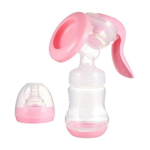 Manual Breast Pump, Adjustable Suction Silicone Hand Pump Breastfeeding