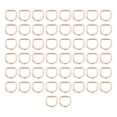 thumbnail image 1 of D Rings, Three Colors Sewing Rings Buckle Multi Purpose Strong Durable  For DIY For Handbags For Key Chains, 1 of 8