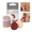 Red, variant on SilkAir Mini Triangle Powder Puffs, Makeup Applicator, Latex-Free Velvet with Sponge Core, Red, 6 Mini Puffs per Pack, Washable Wet or Dry, All Skin Types | RUBY VIBE CO