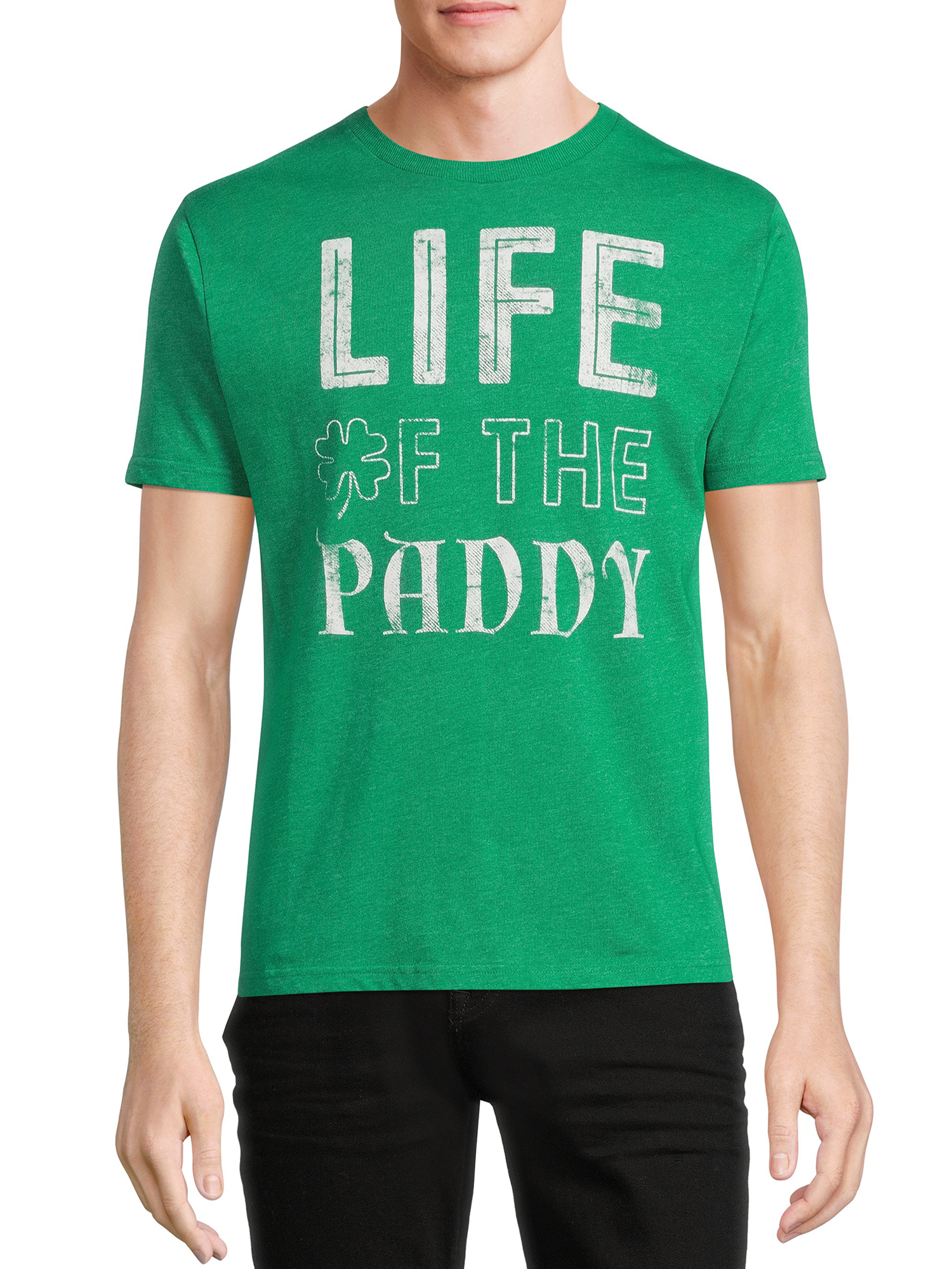 St. Patrick's Day Men's & Big Men's Life of the Paddy and Pinch Proof Graphic Tee Bundle, 2-Pack - image 4 of 6