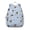 Pug and Footprints-1, variant on Pitbull Dog and Flower Floral Backpack for School,Cute School Bag,Schoolbag with Adjustable Shoulder Straps & Padded Back,15"x11.42"x5.5"