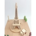 thumbnail image 5 of Torre Eiffel Caja de música de madera Caja de música Sky City Spirited Away, 5 of 5
