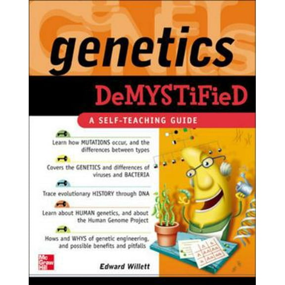 Pre-Owned Genetics Demystified (Paperback) 0071459308 9780071459303