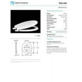 thumbnail image 4 of Centoco 700-001 White Premium Molded Wood Toilet Seat, 4 of 9