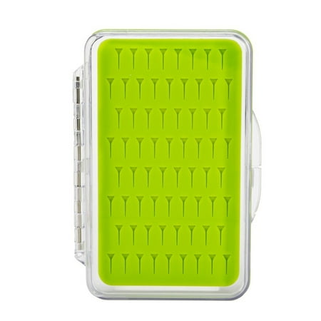 Fishing Gear Fishing Accessories Fishing Tackle Green Fly Fishing Bait Storage Box Bait Box Transparent Flip Fishing Tackle Box S