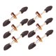 thumbnail image 5 of GOOHOCHY 6Pares Toggle Para Ropa Cuero PU Y Cuerno Negro Para Personalizar Chaquetas Y Accesorios, 5 of 8