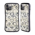 thumbnail image 1 of Head Case Designs Officially Licensed Micklyn Le Feuvre Marble Patterns Monochrome Art Deco Tiles Hybrid Case Compatible with Apple iPhone 14 Pro Max, 1 of 7