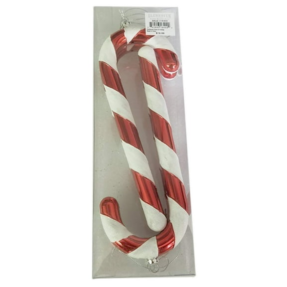 10" Candy Cane Ornaments 4 Pack