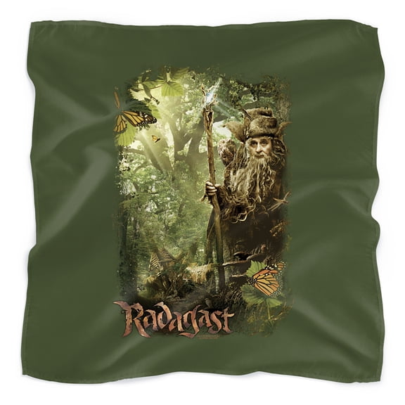 The Hobbit in the Woods Bandana (21 in x 21 in)