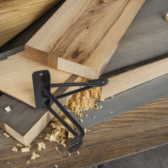 LOLIPPYY Bike Racks Steel Wall Mounted Bike Rack Black Secure Holding 1Pcs