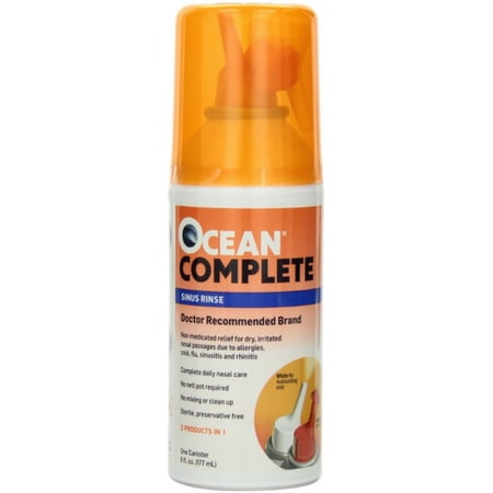 OCEAN Complete Sinus Rinse 6 oz (Pack of 6)