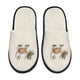 thumbnail image 1 of Fotbe Brown Cat Cartoon Pantuflas Peludas para Mujer con Estampado, Zapatillas de Peluche, Zapatos de Invierno para Casa, Uso Interior y Exterior-Large, 1 of 8