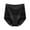 Black, variant on Women's High Waisted Seamless Panties Shaping Thong Shapewear Comfortable Underwear for Everyday Wear