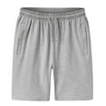 thumbnail image 2 of LYMAYTER M-6XL Men's Shorts Five-Minute Shorts Breathable Shorts Cotton Shorts, 2 of 7
