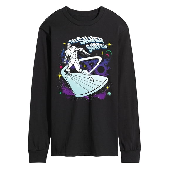 Fantastic Four - Silver Surfer Retro - Men's Long Sleeve Graphic T-Shirt