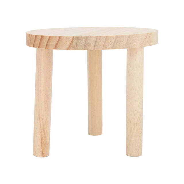 Plateforme de Jeu pour Hamster, Plateforme Ronde en Bois de Pin pour Hamster Améliorant l'Espace pour Branches Fleuries Rats pour Hamsters