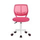 thumbnail image 3 of Silla de Escritorio HOMEMAKE FURNITURE Ergonomica giratoria Rosa, 3 of 7
