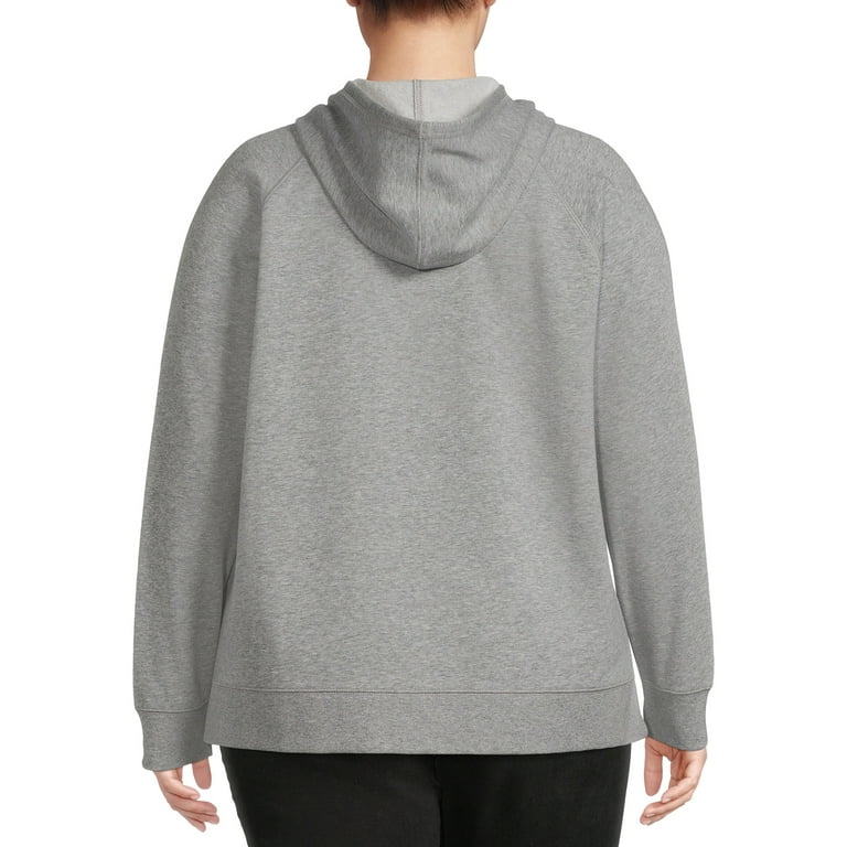 Terra Sky Women s Plus Size Fleece Zip Up Hoodie