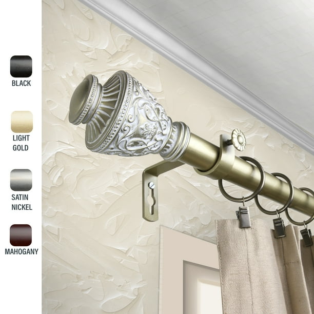 Rona 1" dia. Curtain Rod 120170 inches Gold