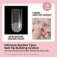 thumbnail image 3 of Morovan Full Coverage False Nails, Extending to Medium and Long Nails,Full Coverage, Shiny, Suitable for Both Women And Girls 240pcs Set, 3 of 6