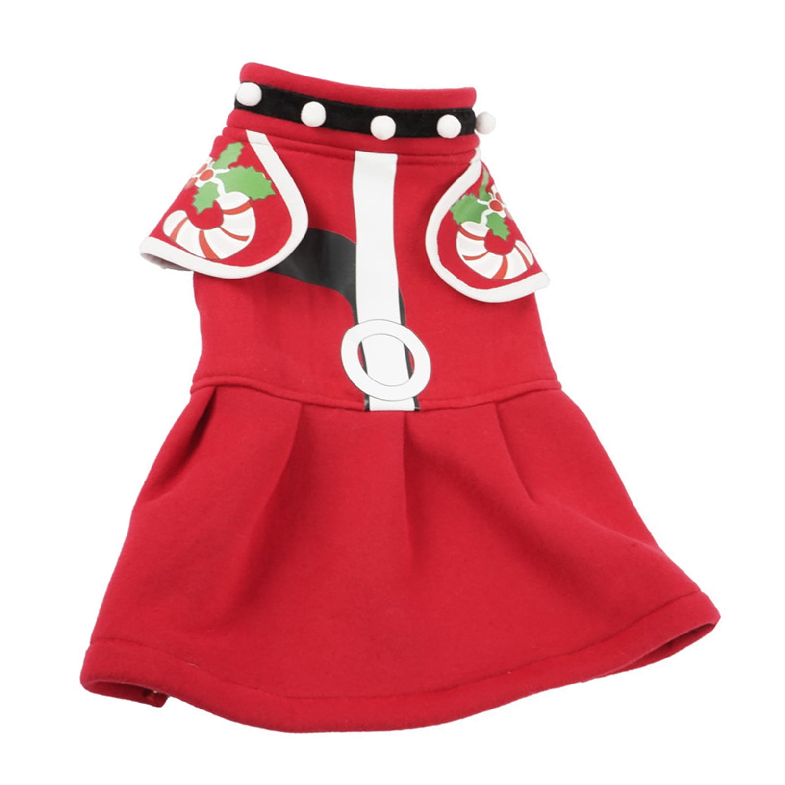 Cute Pet Skirt, Dog Cat Christmas Outfit Coat Skin Friendly Dogs