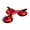 Red 3 claws, variant on Heavy Duty Aluminum Suction Cup For Glass Tiles Lifting With 2/3 Jaw Anti-slip Grip 400lbs