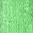 thumbnail image 1 of Ahgly Company Indoor Square Abstract Emerald Green Modern Area Rugs, 4' Square, 1 of 4