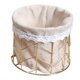 thumbnail image 4 of Cesta de flores multifuncional de la cesta de la flor del estilo europeo Cesta de almacenamiento de escritorio HOMEMAXS 14006351-MX, 4 of 6