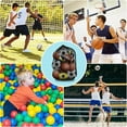 thumbnail image 7 of Extra Large Sports Ball Bag Mesh, Basketball Bags Team Balls, Adjustable Shoulder Strap, Ball Bags for Holding Soccer, Football, Volleyball, Swimming Gear (30” x 40”), 7 of 7