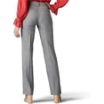 thumbnail image 2 of Pantalones Casuales de Cintura Alta y Corte Recto Holgado para Mujer con Bolsillos Plata L, 2 of 7