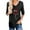 Black, variant on Fesfesfes Ugly Xmas Sweater Women V-Neck Long Sleeve T-Shirt Fall Christmas Printing Loose Blouse Tops