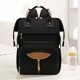 thumbnail image 3 of Mochila impermeable para pañales de gran capacidad con correas para cochecito | Bolsa de viaje multifuncional para recién nacidos y padres | 14 bolsillos para pañales, biberones y artículos e, 3 of 5