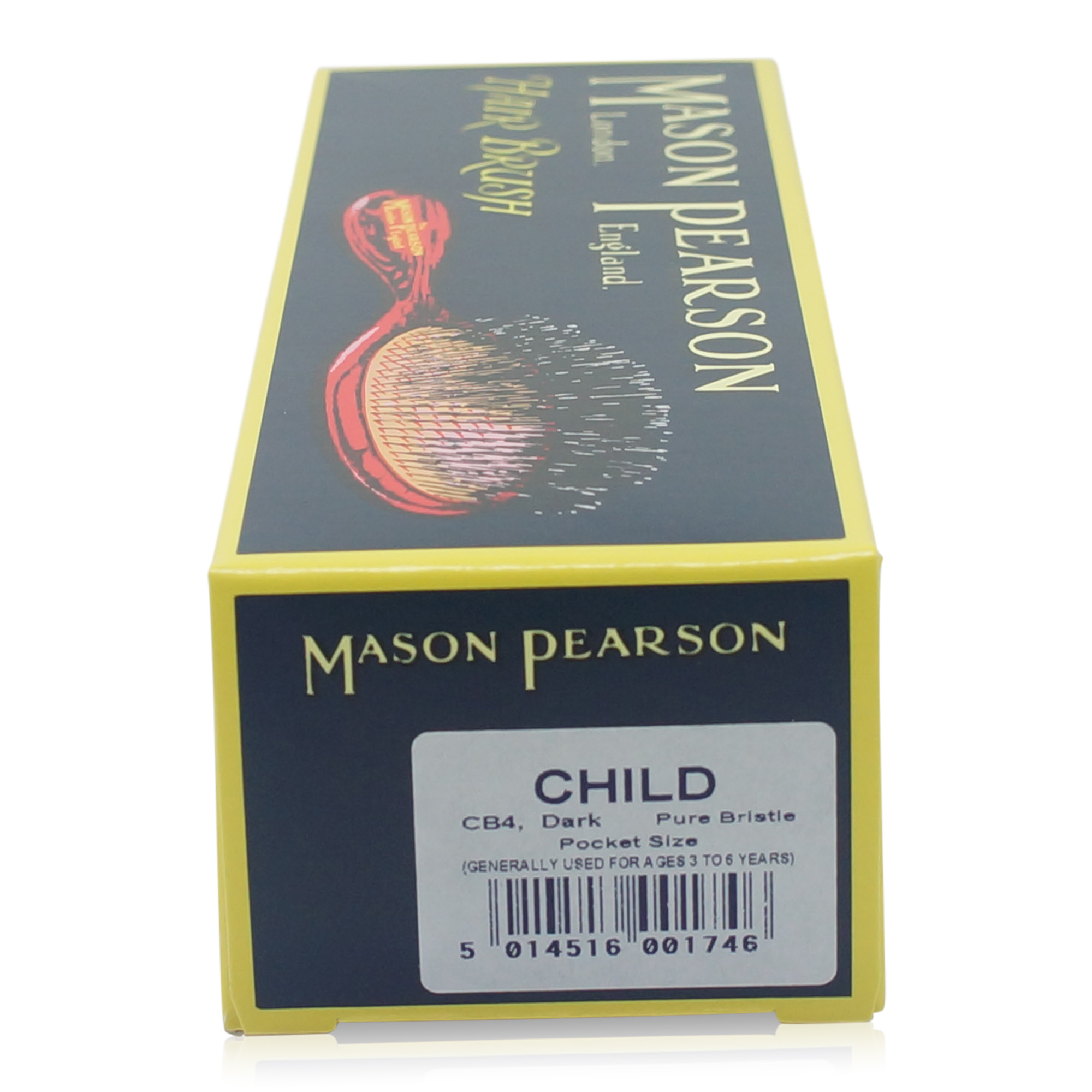 Child Pure Bristle Brush - CB4 Dark by Mason Pearson for Unisex