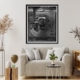 thumbnail image 4 of Historic Framed Print, Jet Propulsion Laboratory Edwards Facility, Control & Recording Center, Edwards Air Force Base, Boron vicinity, Kern County, CA - 12, 17-7/8" x 21-7/8", 4 of 9
