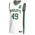 thumbnail image 2 of Unisex GameDay Greats #49 White Charlotte 49ers Lightweight Basketball Jersey, 2 of 4