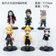 thumbnail image 1 of Anime Demon Slayer figuras cortadas Tsuyuri Ao Kochou ShISA Bu PVC modelo figura de acción juguete Anime Kimetsu zhangyuxiang unisex, 1 of 2