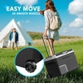 thumbnail image 7 of Dimedeal 12 Volt Car Refrigerator 42QT Portable Cooler -4℉-68℉, Compressor Fridge 12V/24V DC & 110-240V AC, Electric Cooler for Truck, RV, Camper, SUV, Travel, Camping & Road Trips, 7 of 7