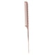 thumbnail image 3 of Peine profesional de pelo de cola de rata de metal de aluminio de oro rosa para hombres y mujeres, peine de peinado de salón, 3 of 10