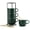 Dark Green, variant on Black 13 Oz Ceramic Stackable Coffee Mug Set of 4 with Rack and Spoons for Cappuccino Latte Macchiato Espresso