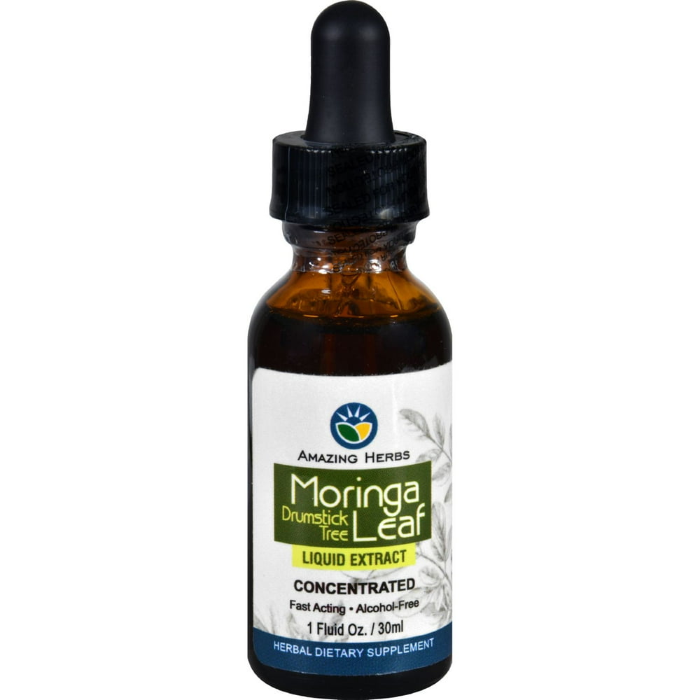 Black Seed Liquid Extract Moringa Leaf 1 oz