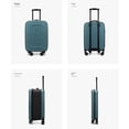 thumbnail image 4 of Maleta de viaje plegable, equipaje rodante ligero, cubierta de carrito de 20/24 pulgadas, maleta con contraseña, equipaje de viaje de negocios con ruedas, 4 of 4