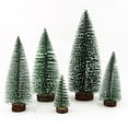thumbnail image 3 of 6" Mini Christmas Tree Decorations, Evergreen Small Xmas Tree Desk Christmas Decorations, Exquisite Artificial Christmas Tree Ornaments, Chrtistmas Gifts Home Decorations for Family, 3 of 9