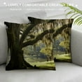 thumbnail image 3 of Georgia Fort Frederica National Monument Live Oak Trees Pillow Case,, 3 of 5
